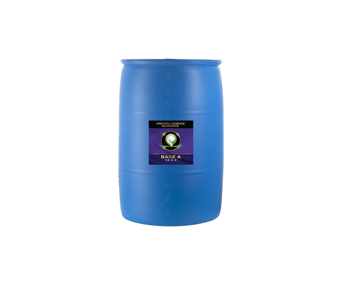 Growth Science Nutrients Base A, 55 gal drum