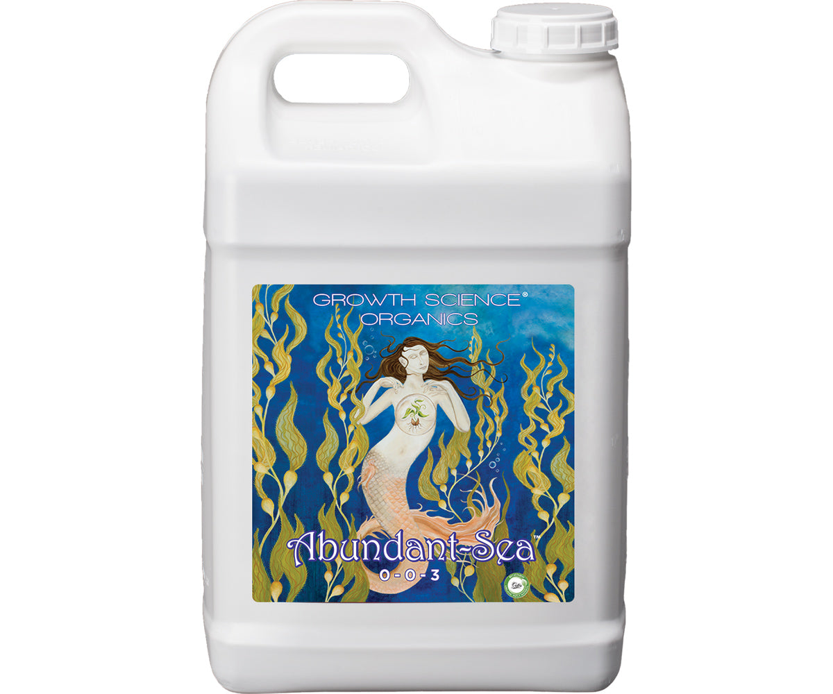 Growth Science Organics Abundant-Sea, 2.5 gal