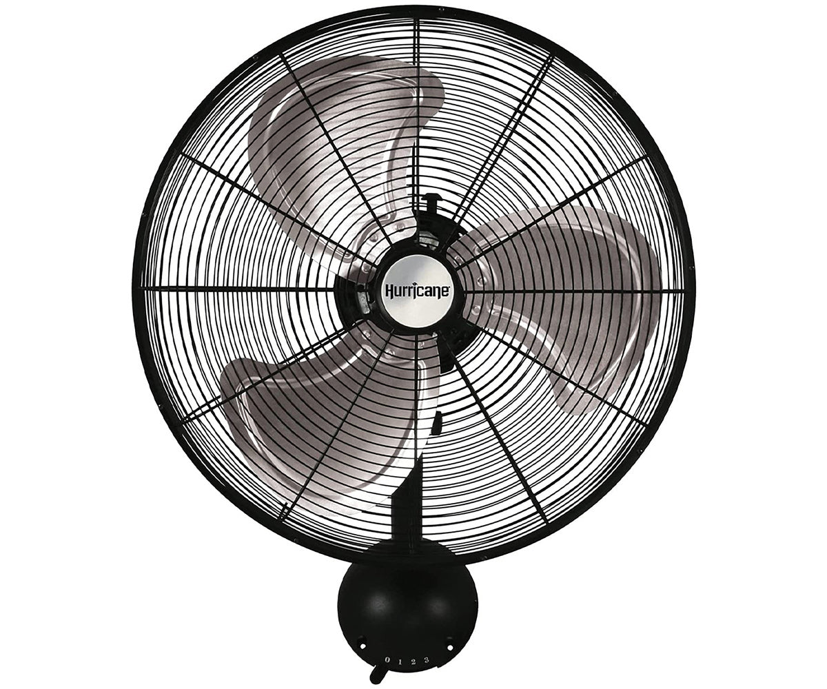 Hurricane Pro High Velocity Oscillating Metal Wall Fan 20″
