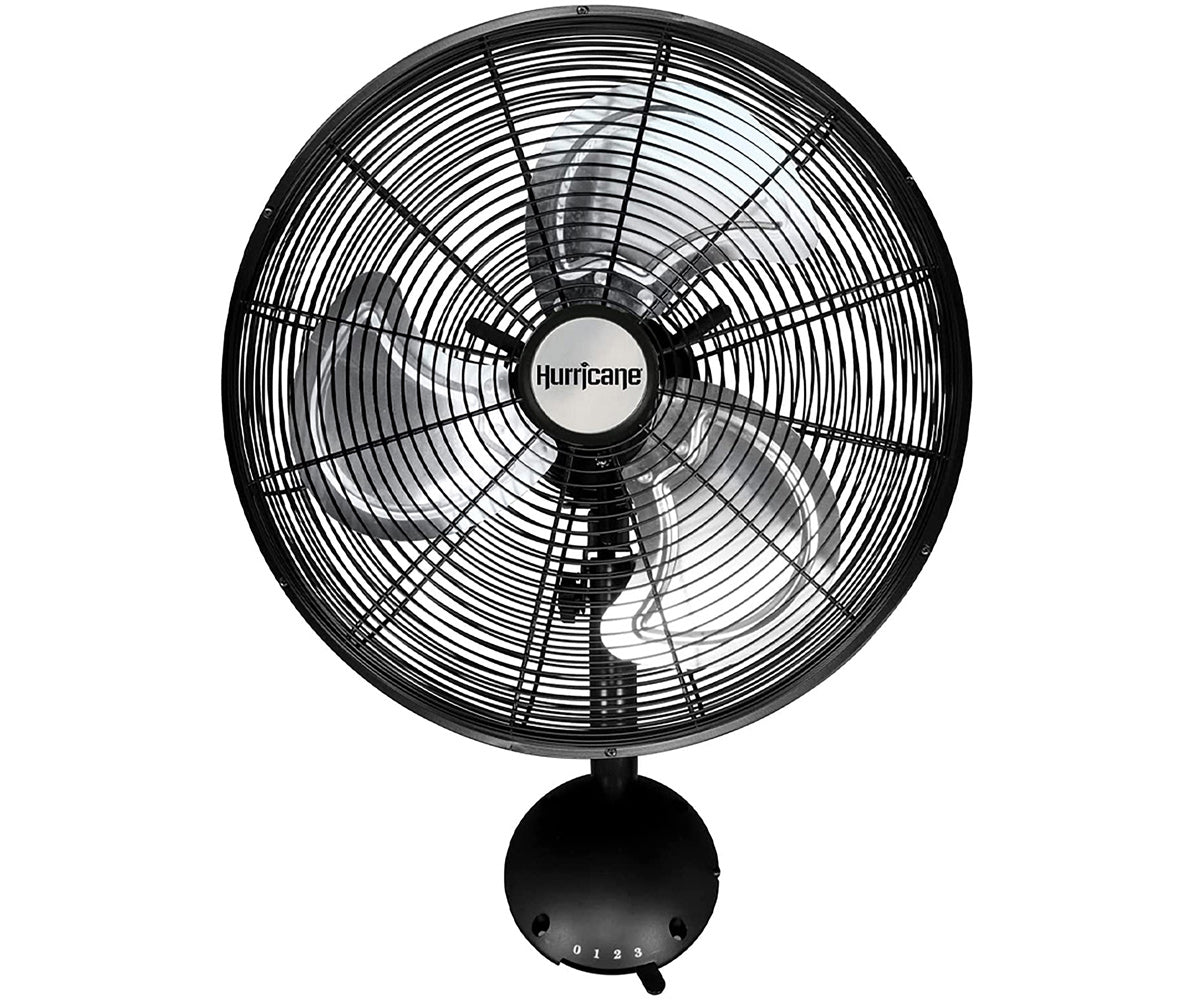 Hurricane Pro High Velocity Oscillating Metal Wall Fan 16″