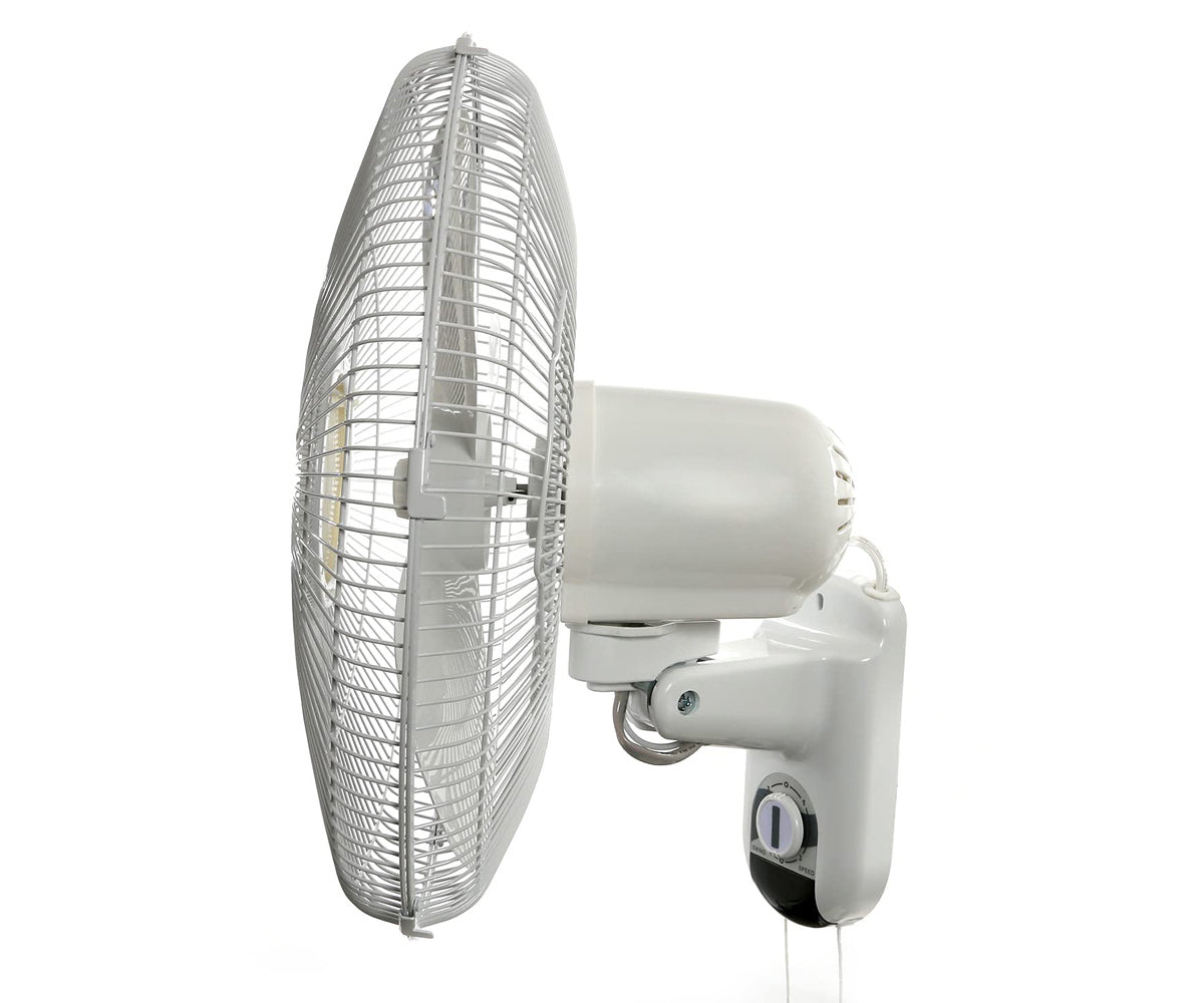Hurricane Classic Oscillating Wall Mount Fan 16″
