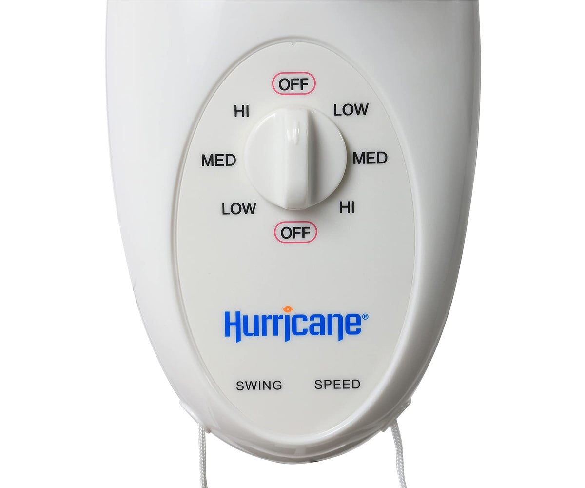 Hurricane Supreme Oscillating Wall Mount Fan 16″