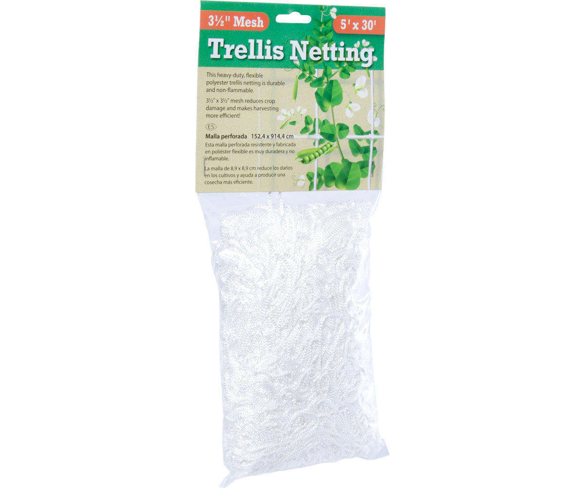 Trellis Netting 3.5″ Mesh, woven, 5′ x 30′