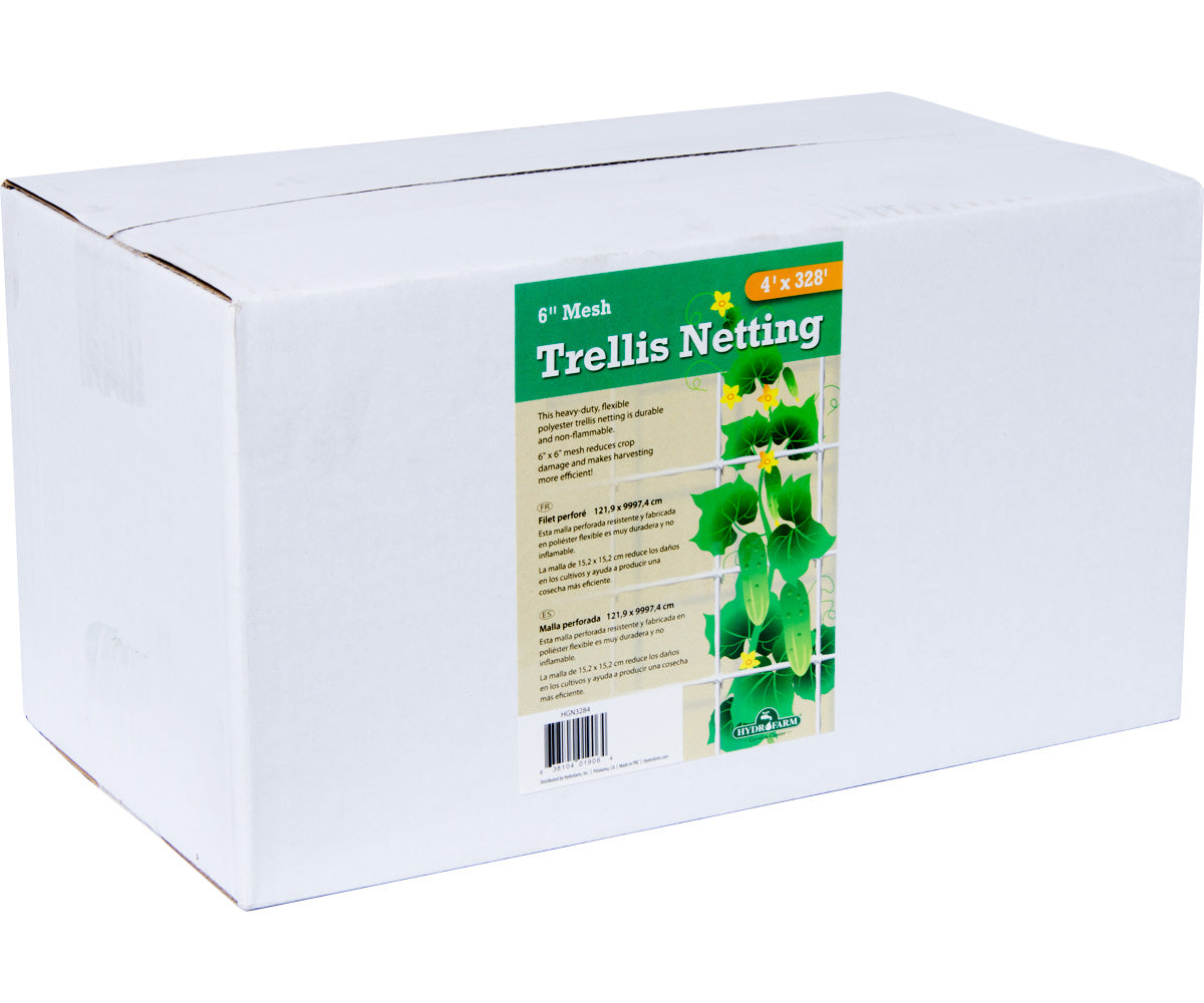 Trellis Netting 6″ Mesh, non-woven, 4′ x 328′