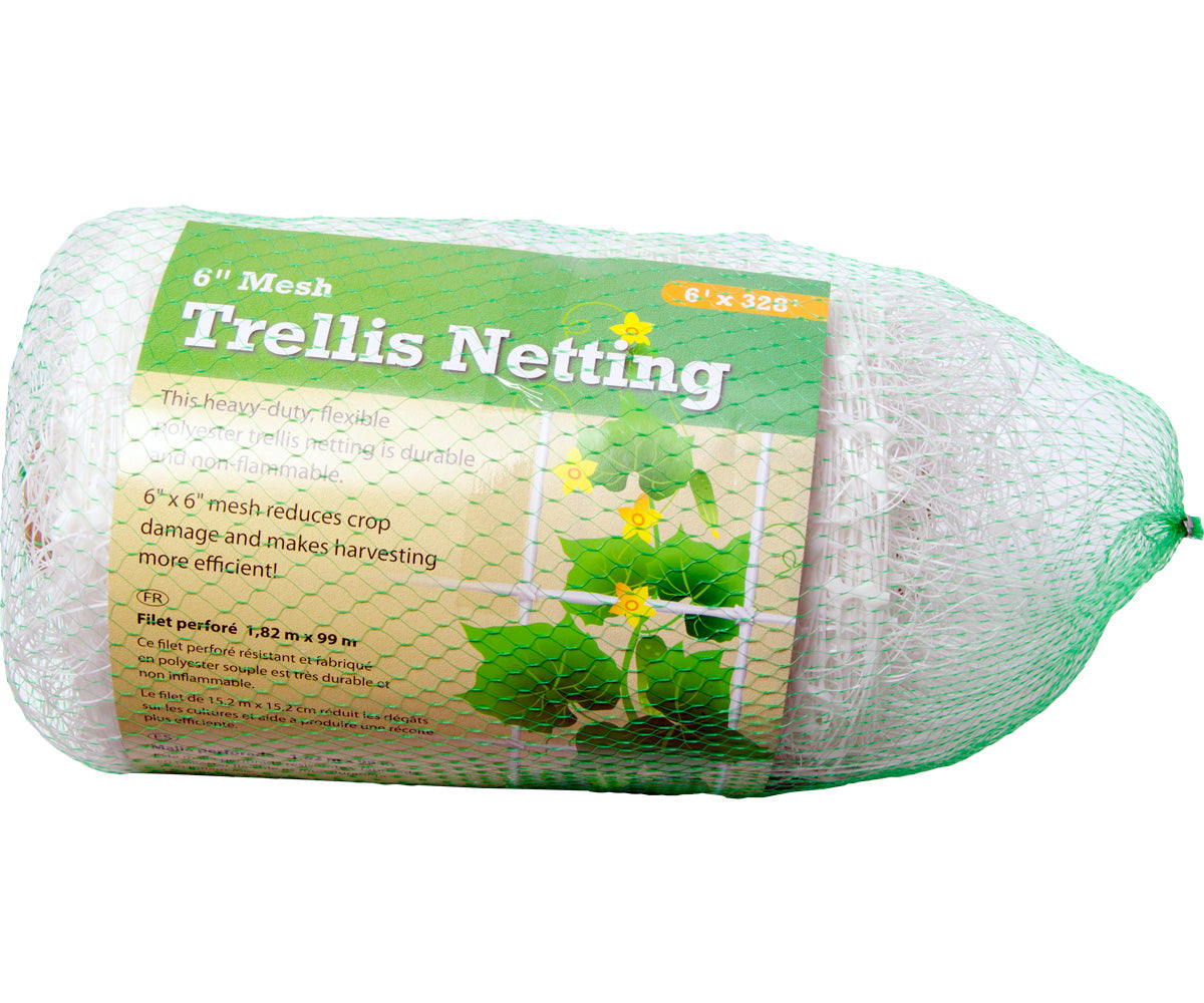 Trellis Netting 6″ Mesh, non-woven, 6′ x 328′
