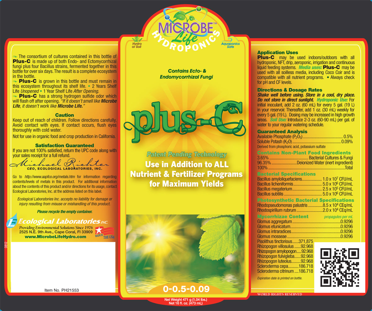 Microbe Life Plus-C, 1 qt (CA ONLY)