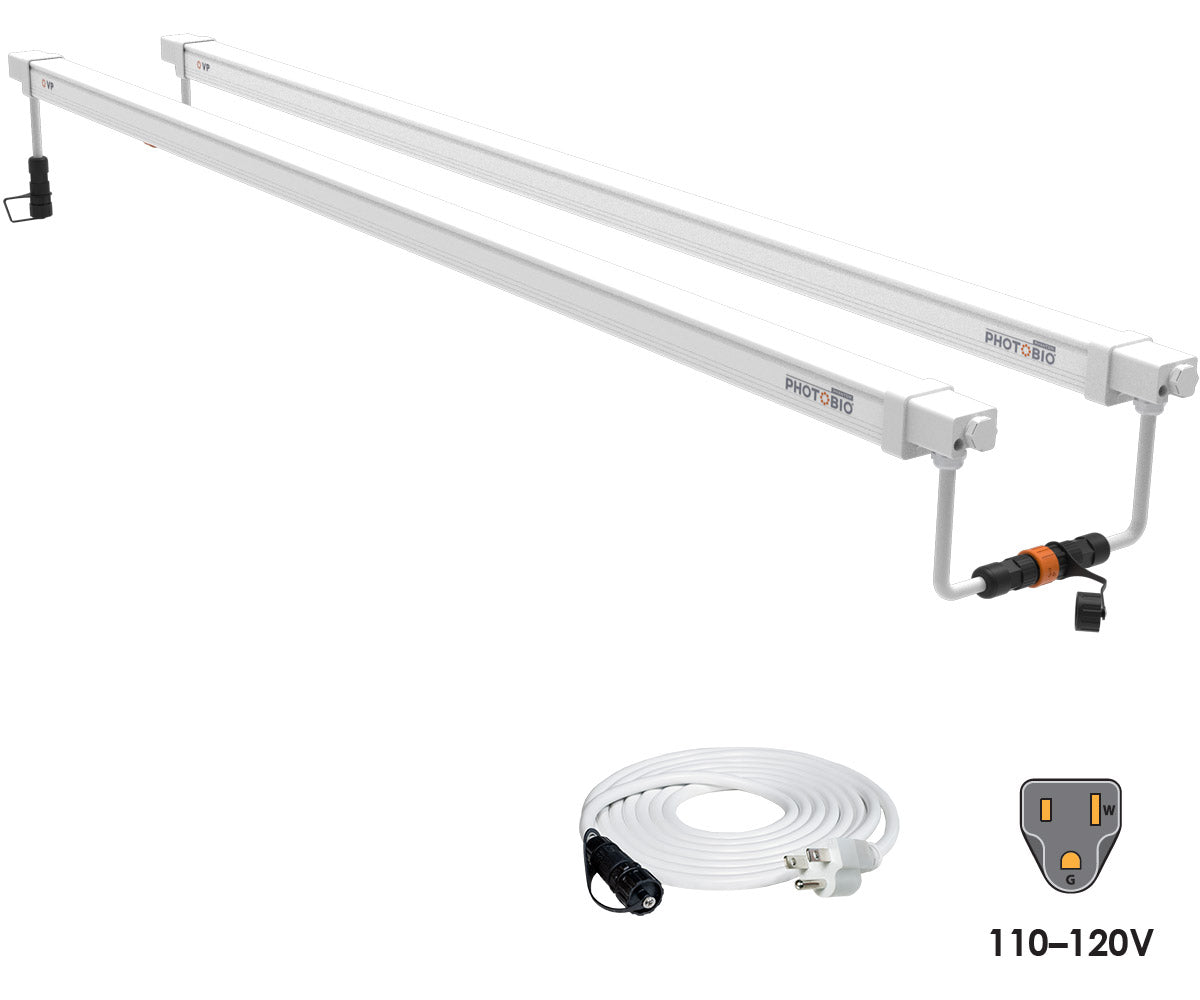 PHOTOBIO VP LED, 32W, 100-277V VE 2 Pack, (10′ 120V Cord)