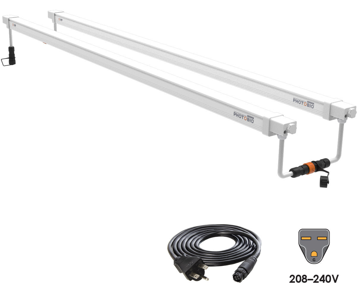 PHOTOBIO VP LED, 32W, 100-277V VE 2 Pack, (10′ 208-240V Cord)