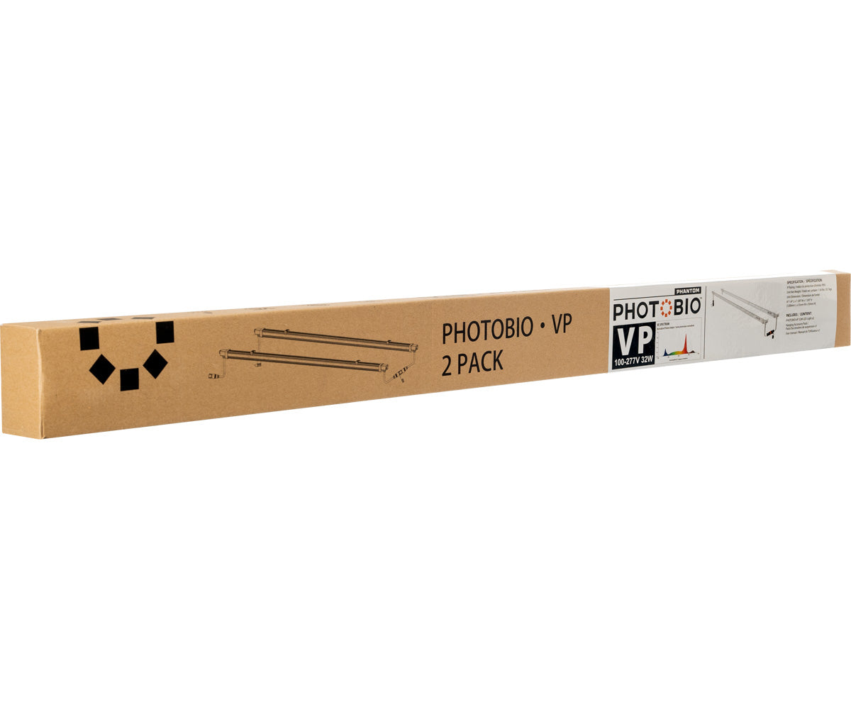 PHOTOBIO VP LED, 32W, 100-277V VE 2 Pack, (10′ 208-240V Cord)