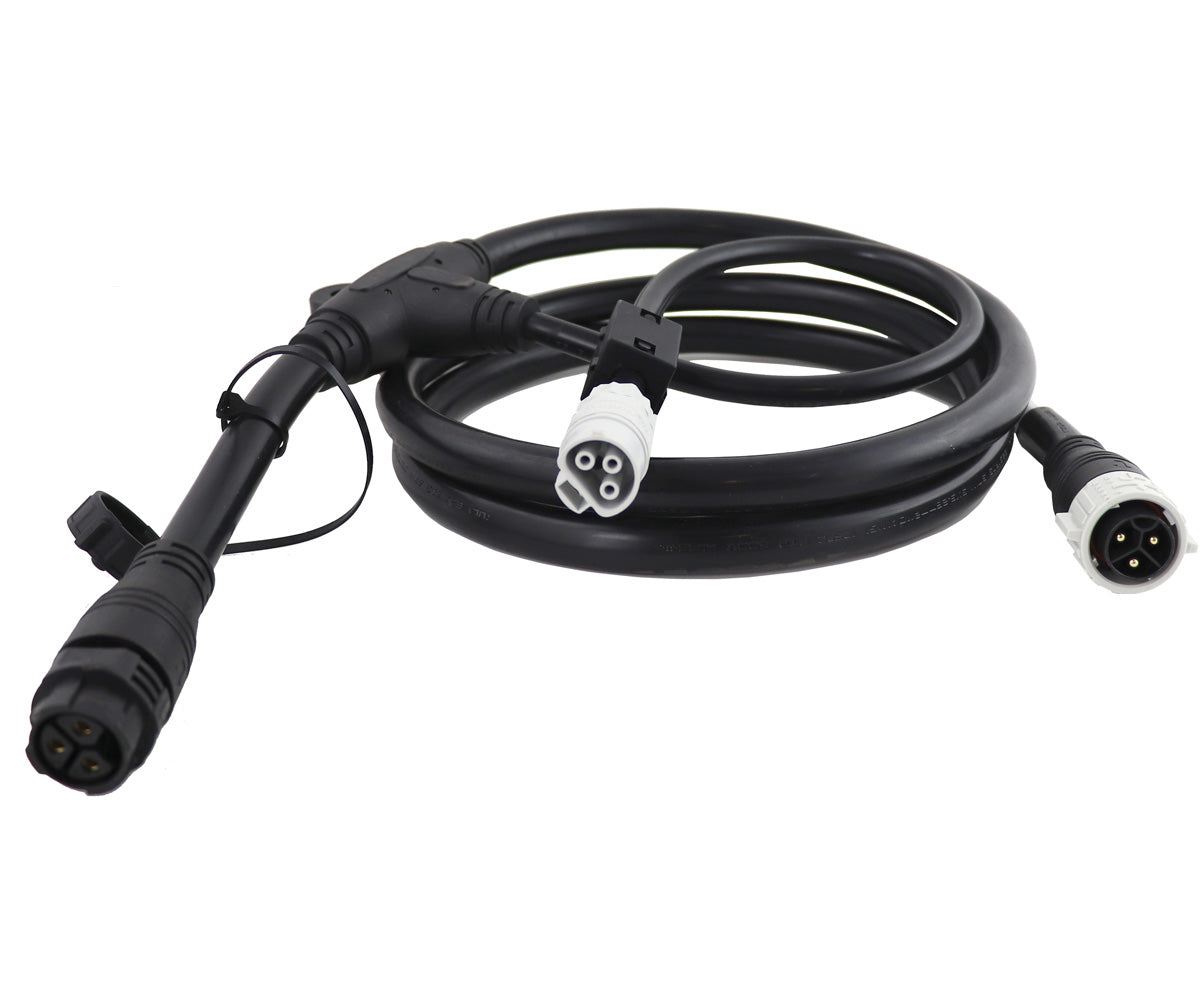 PHOTOBIO AC Power T Cable, 40A M25 to EN100, 1-T , Ferrite, 4.5′
