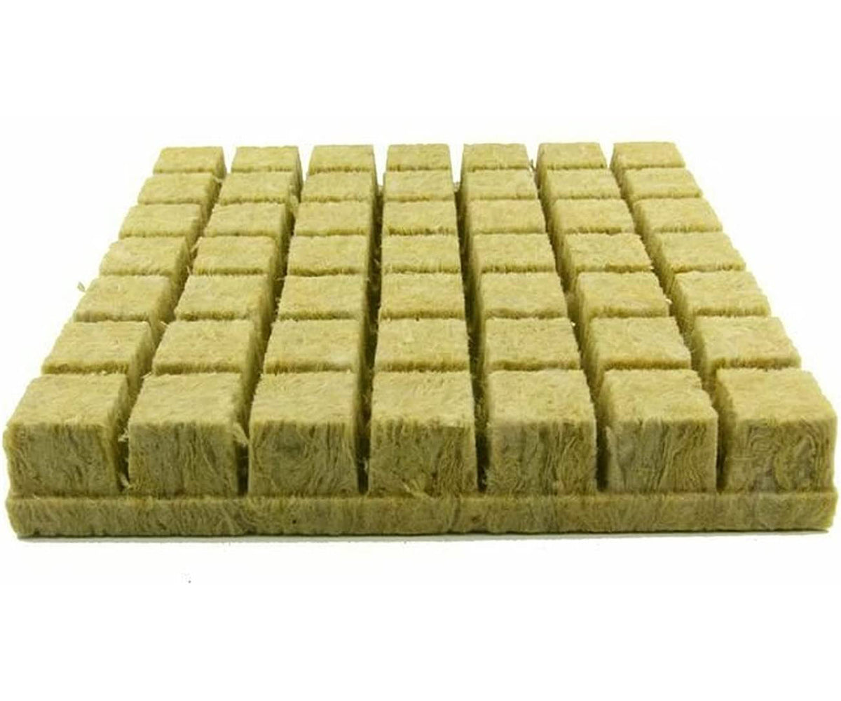 Grodan Stone wool A-OK Starter Plugs 36/40 6/15 Starter Cubes, 1.5″ x 1.5″, 30 sheets of 98