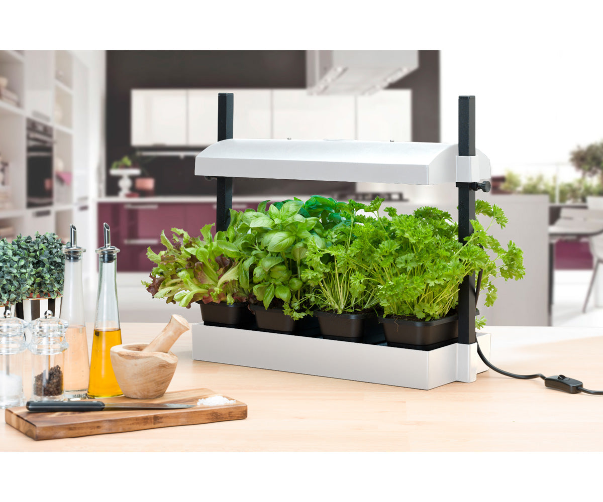 SunBlaster Micro T5 Grow Light Garden, White