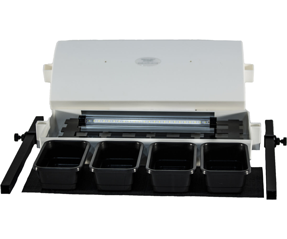 SunBlaster Micro LED Grow Light Garden, White