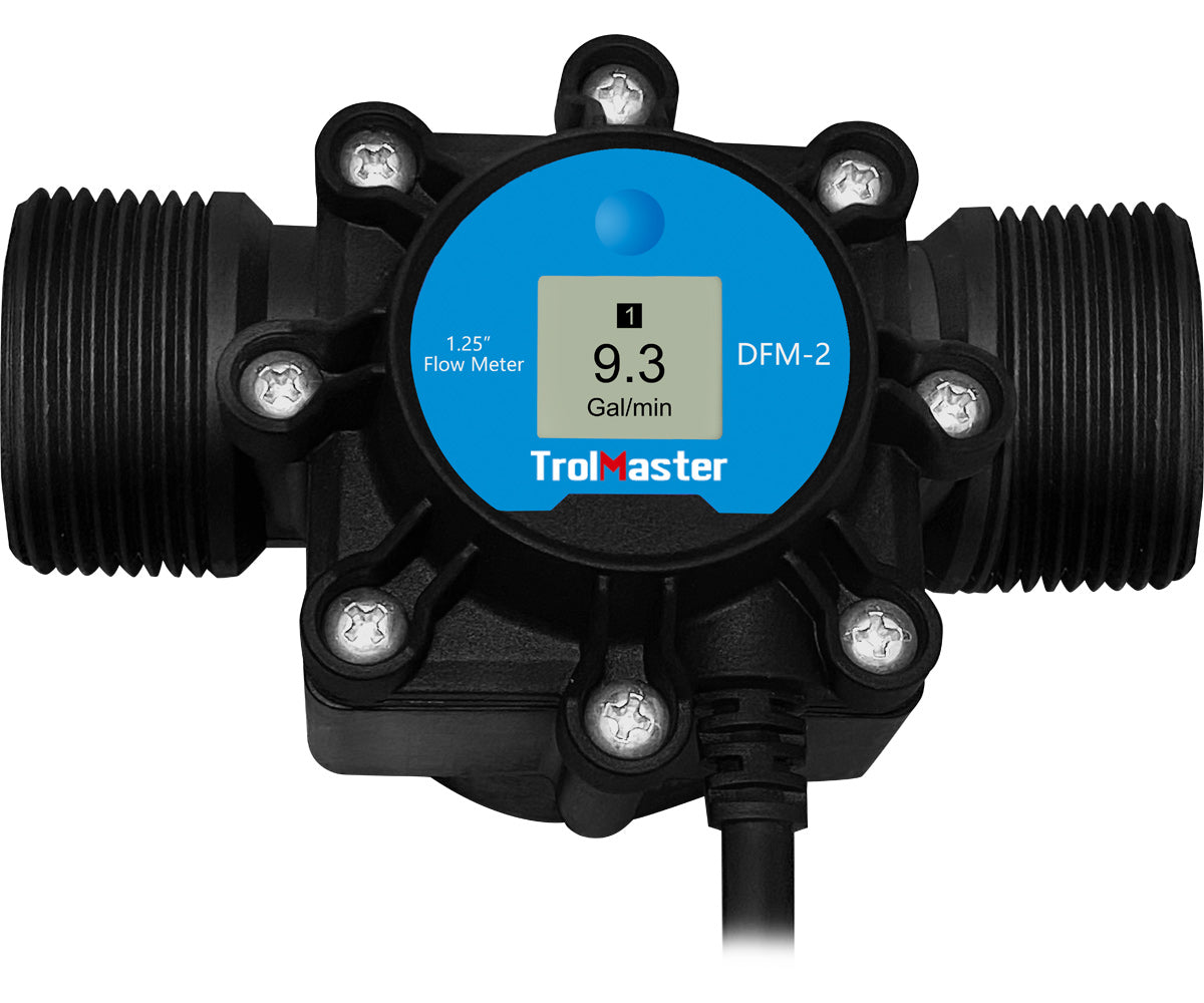 TrolMaster 1.25″ Digital Flow Meter (DFM-2)
