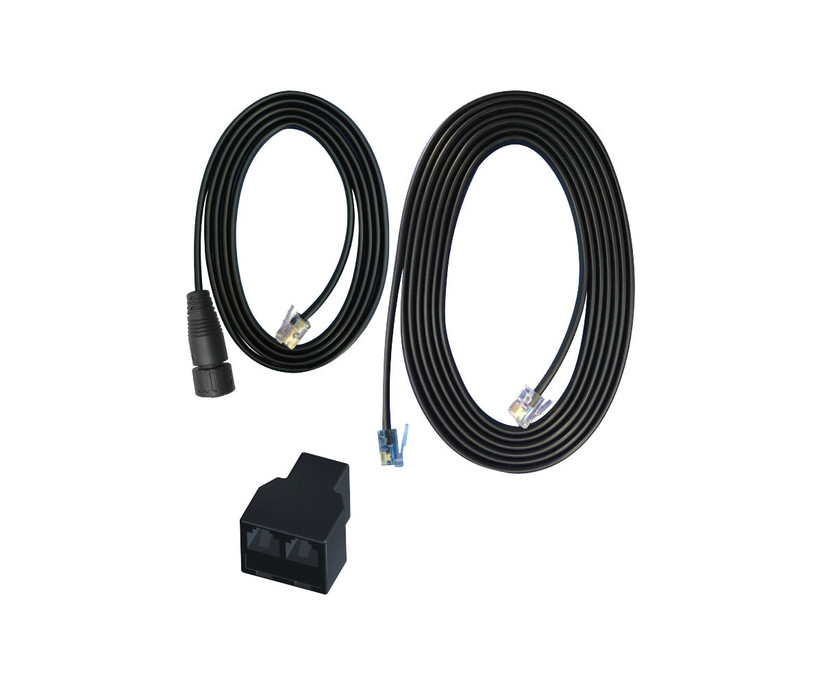 TrolMaster RJ12 to PushLock Waterproof Connector Converter Cable (ECS-5)