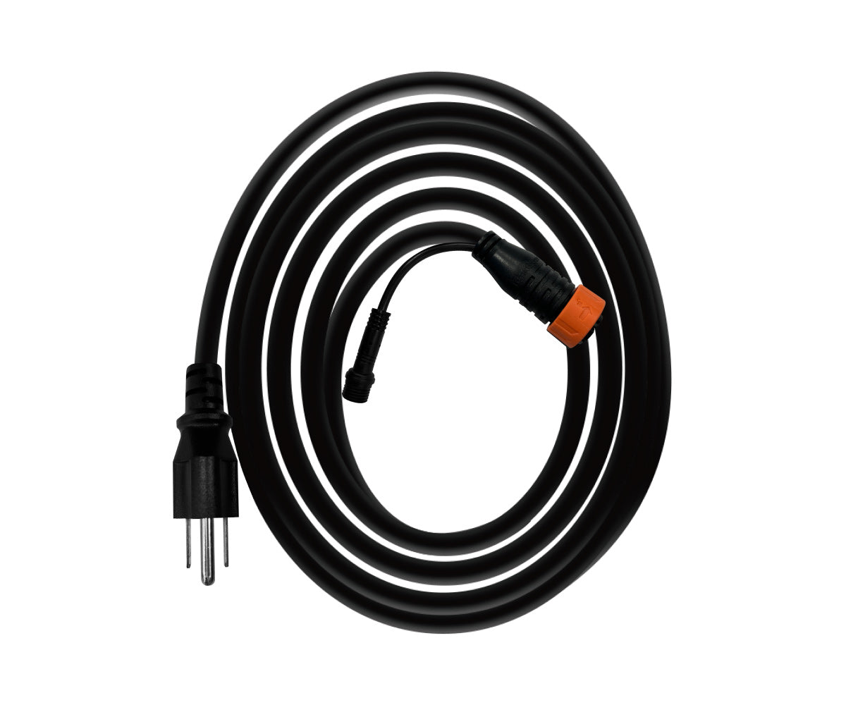 ThinkGrow Model One 7′ Splitter Power Cord, NEMA 5-15 Plug (TDC-120)