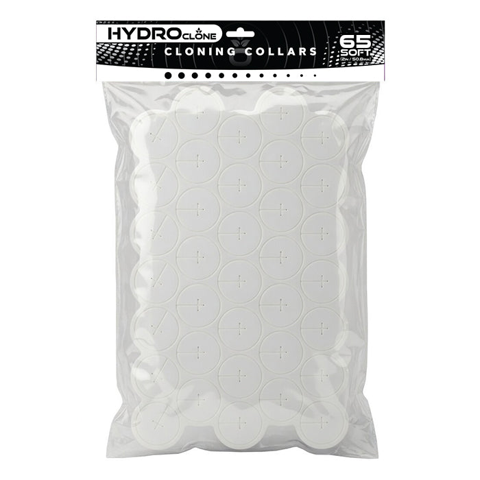 Hydro Clone Cloning Collars White Soft (65pcs/Pack)