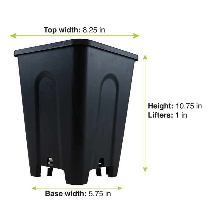2 Gallon Square Heavy Duty Injection Pot with Elevator