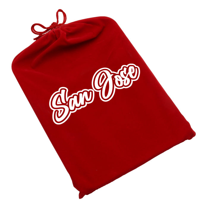 Dope Trays x San Jose – Red background white logo