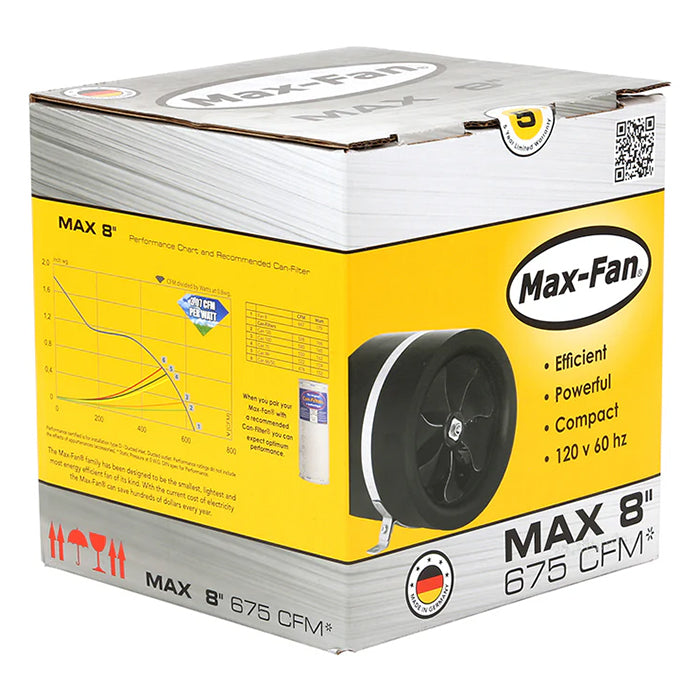 Can-Fan Max-Fan 8" 675CFM