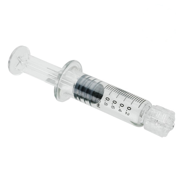 1ML Glass Syringe Applicator Luer Lock Vape (100-pack)
