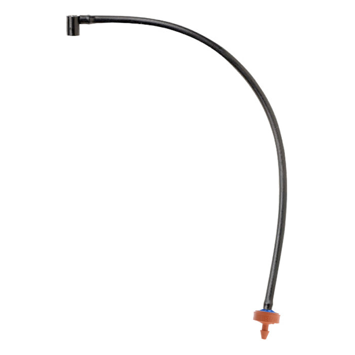 Netafim Dripper Assembly w/ Black Tubing & Blue/Orange Dripper 10.6GPH 48in (25pcs/Bag)