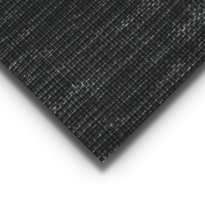 24'x100' Black & White Woven Blackout Light Deprivation Film 9 Mil