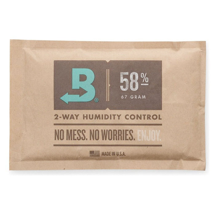 Boveda 2-Way Humidity Control Pack 58% 67g Individually Wrapped (12 Pack)