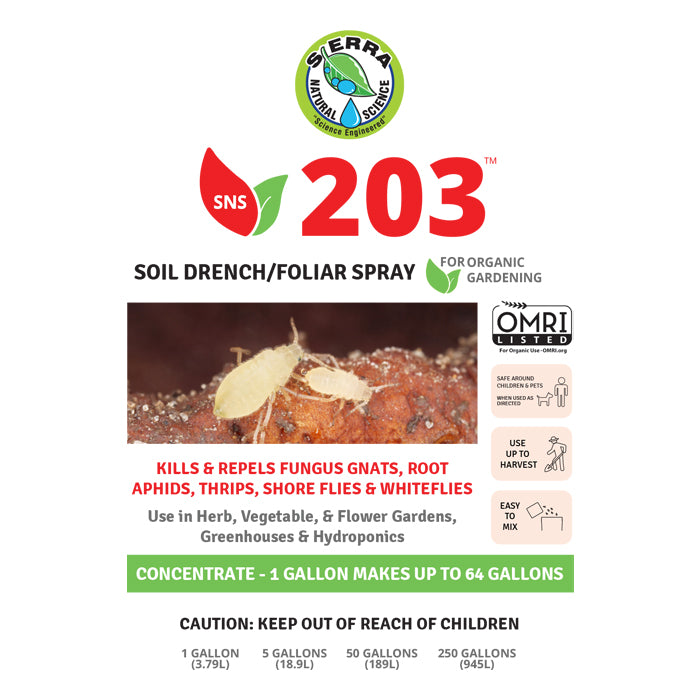 SNS 203 Soil Drench & Foliar Spray 250 Gallon (SPECIAL ORDER ITEM)