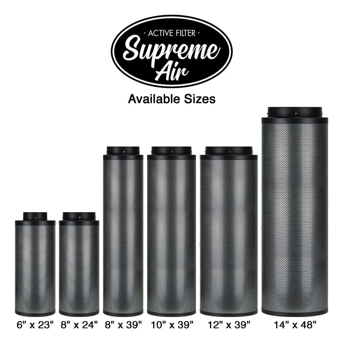 SupremeAir Australian Carbon Filter 10” x 39” 1400CFM