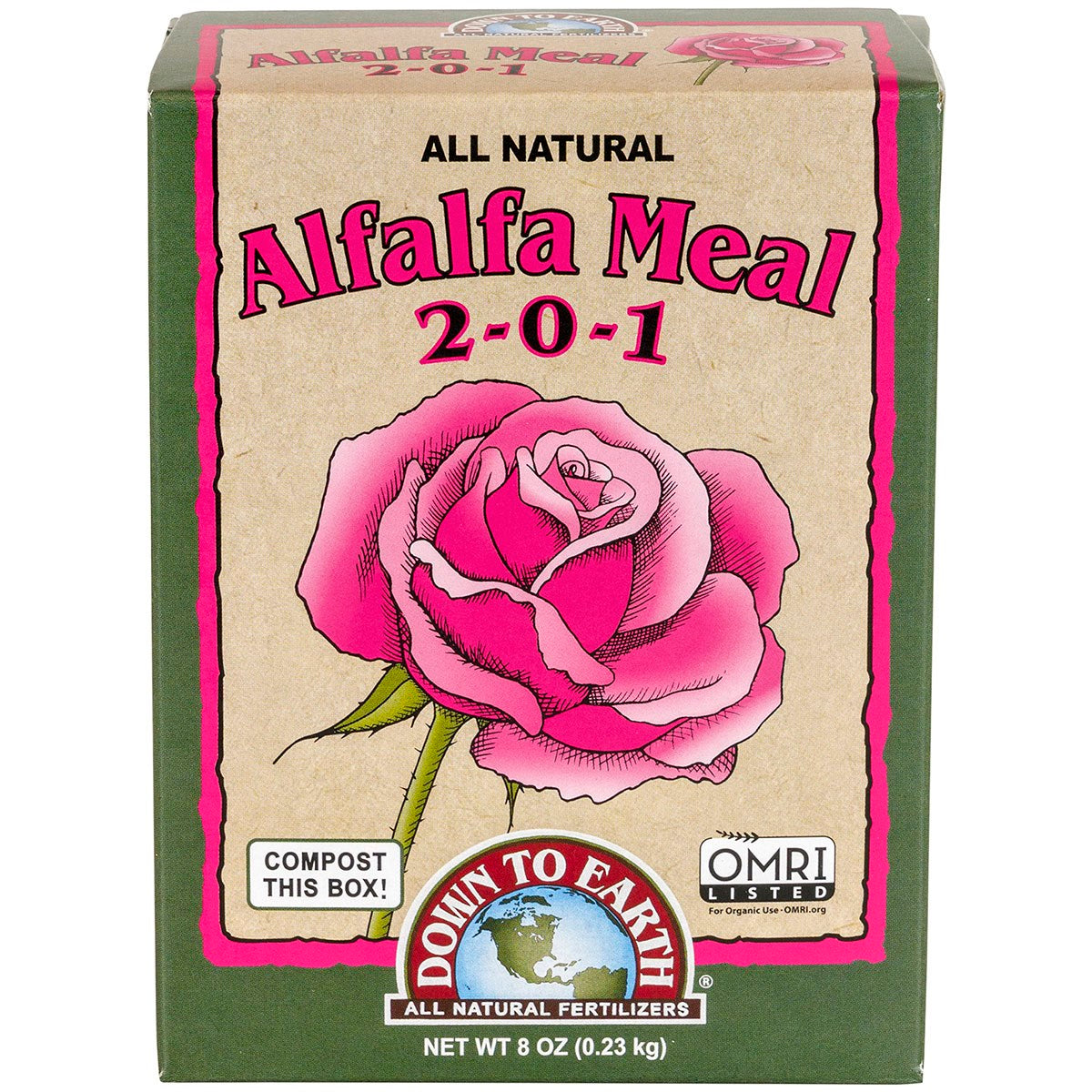 Down to Earth™ Alfalfa Meal 2-0-1 0.5lb