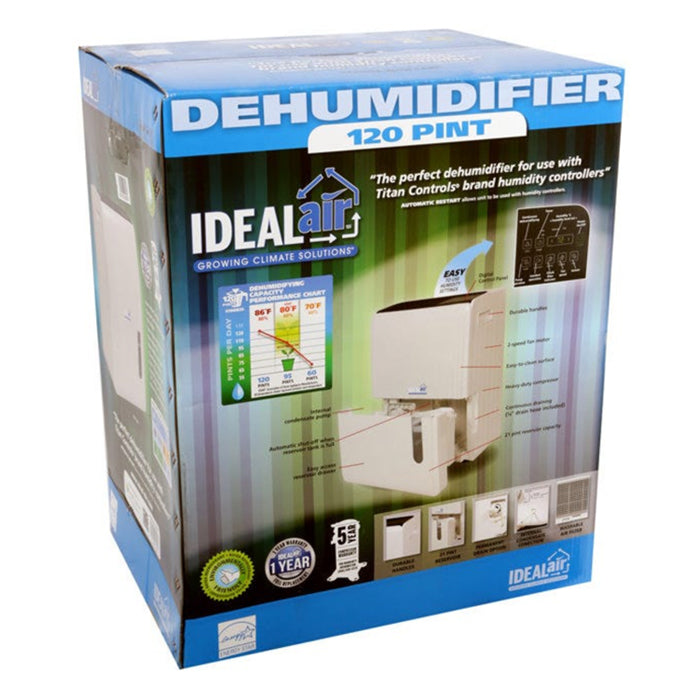 Ideal-Air Pro Series Dehumidifier 60/120 Pints/Day