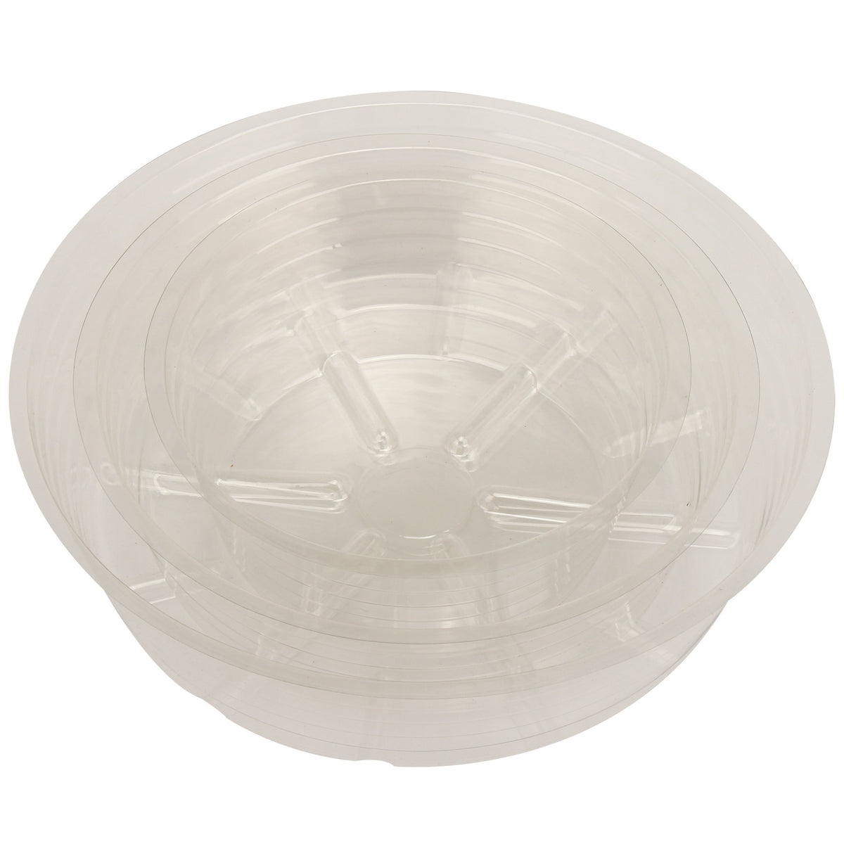 Gardener Select® Deep Dish Plastic Saucer 6in - Clear