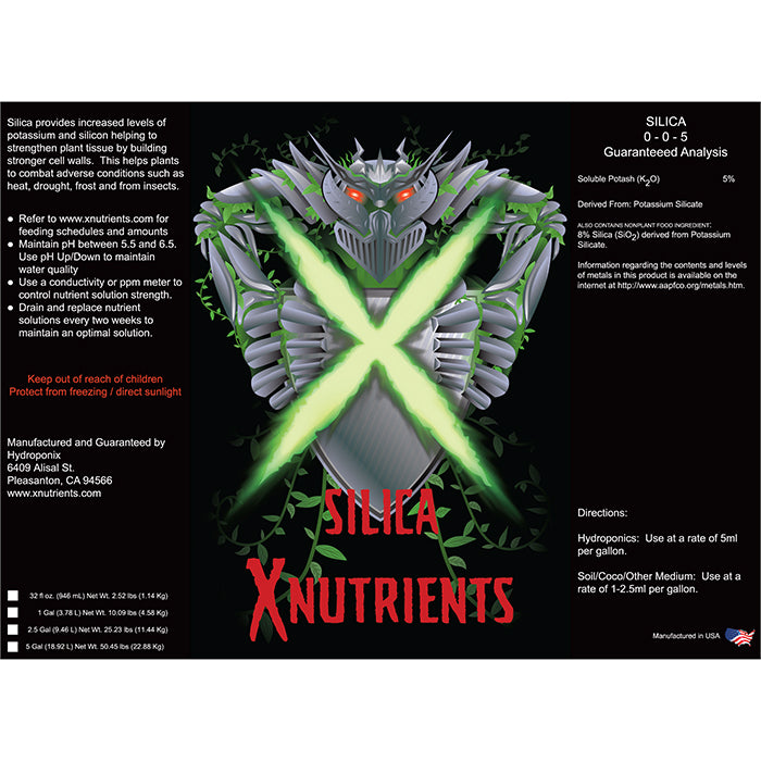 X Nutrients Silica 2.5 Gal