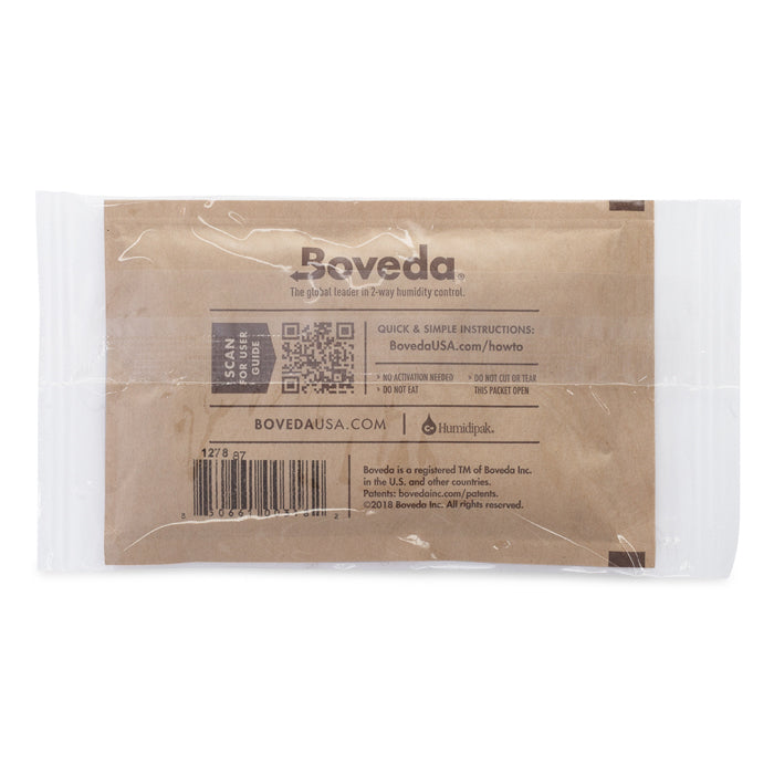 Boveda 2-Way Humidity Control Pack 62% 67g Individually Wrapped (12 Pack)