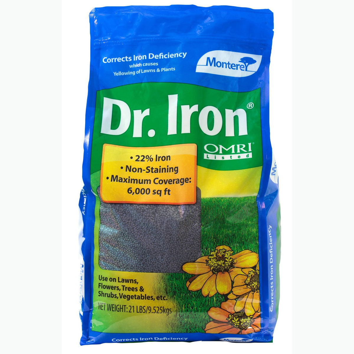 Monterey® Dr. Iron® 7lb - Resealable Bag - 22% Iron