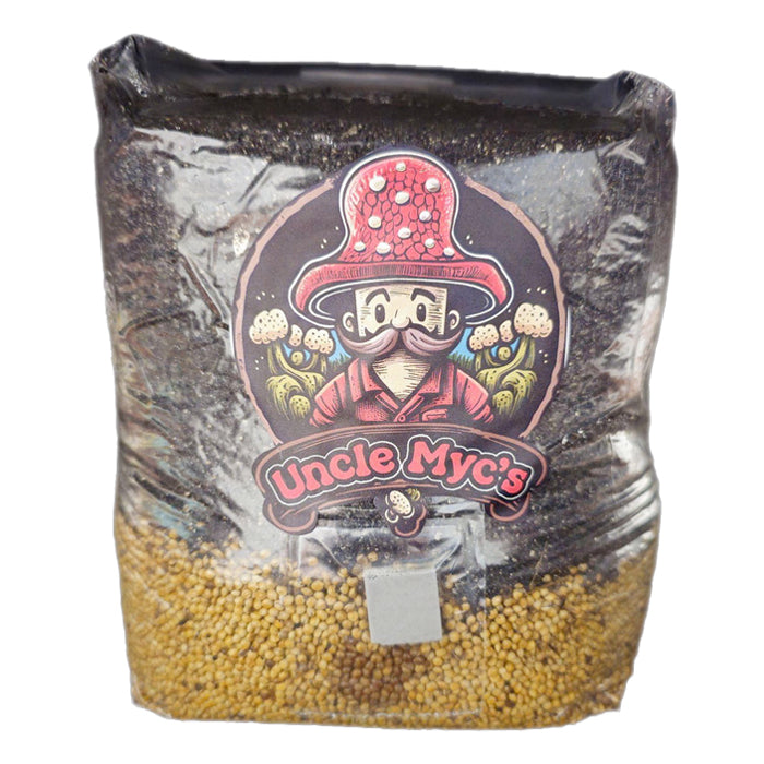 Uncle Myc's CVG All-In-One Mushroom Spawn Bag 4lbs
