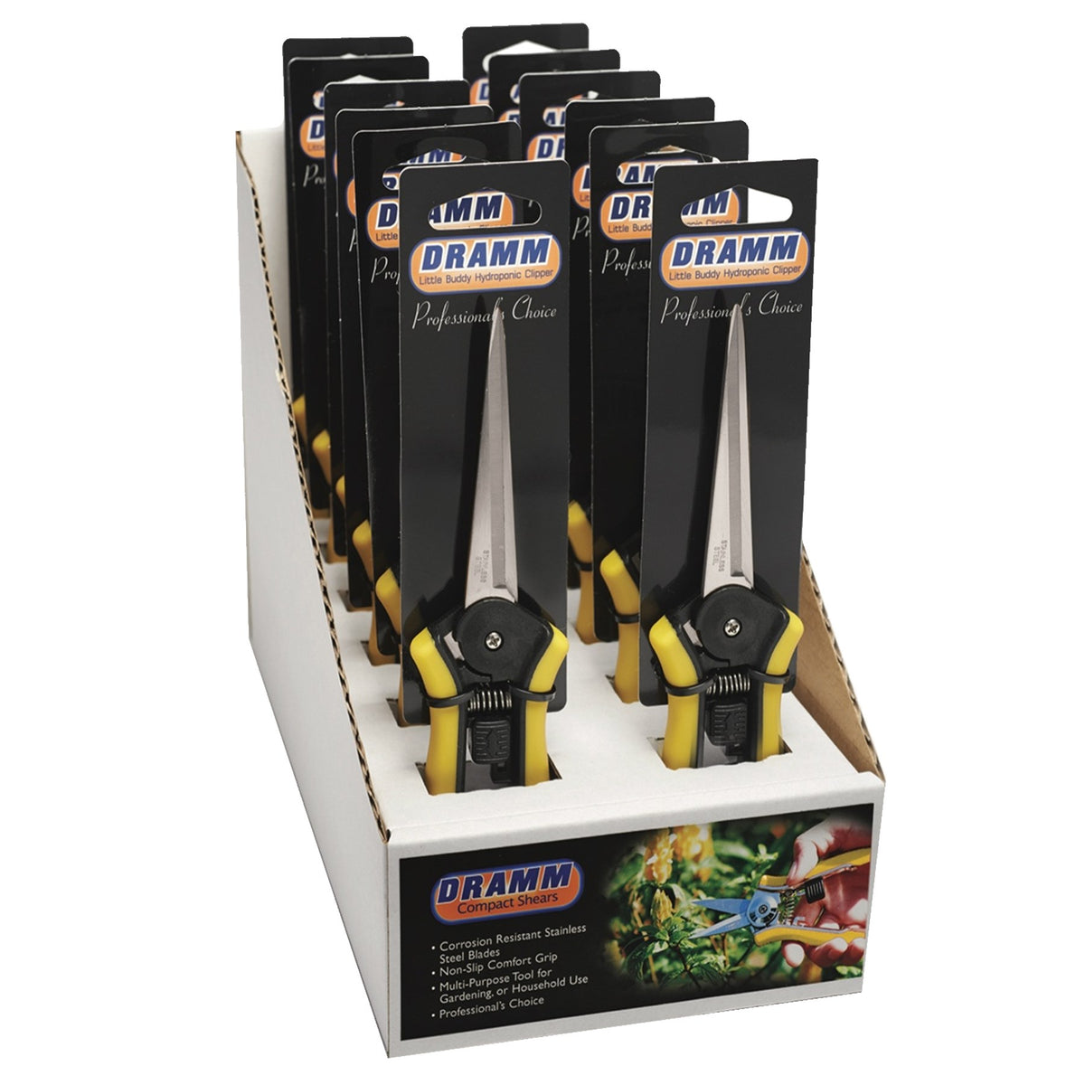 Dramm® Little Buddy Hydroponic Clippers 12pc Display Box
