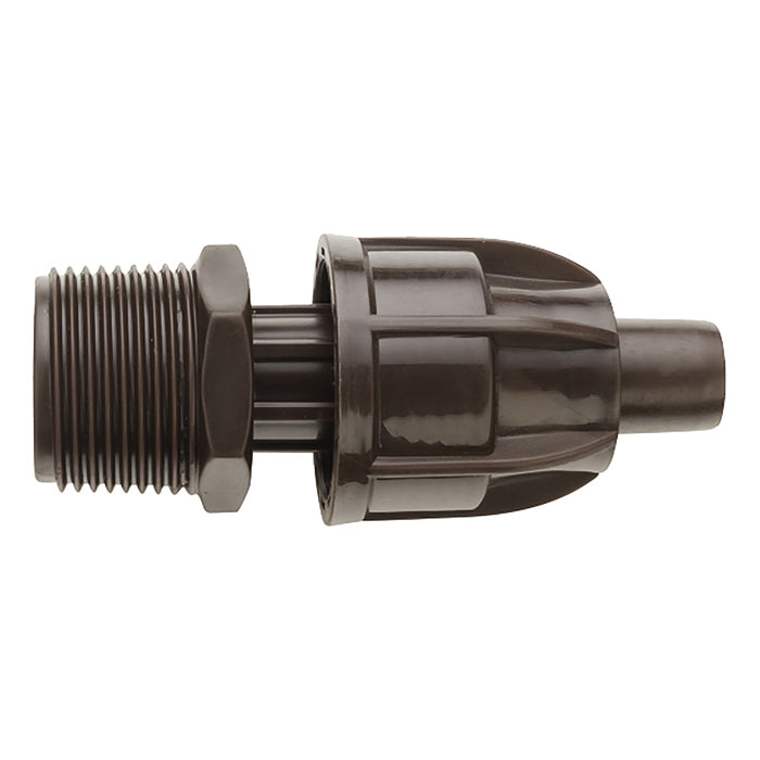 Netafim 17mm TechLock x 3/4in MPT Male Adapters
(25pcs/Bag)