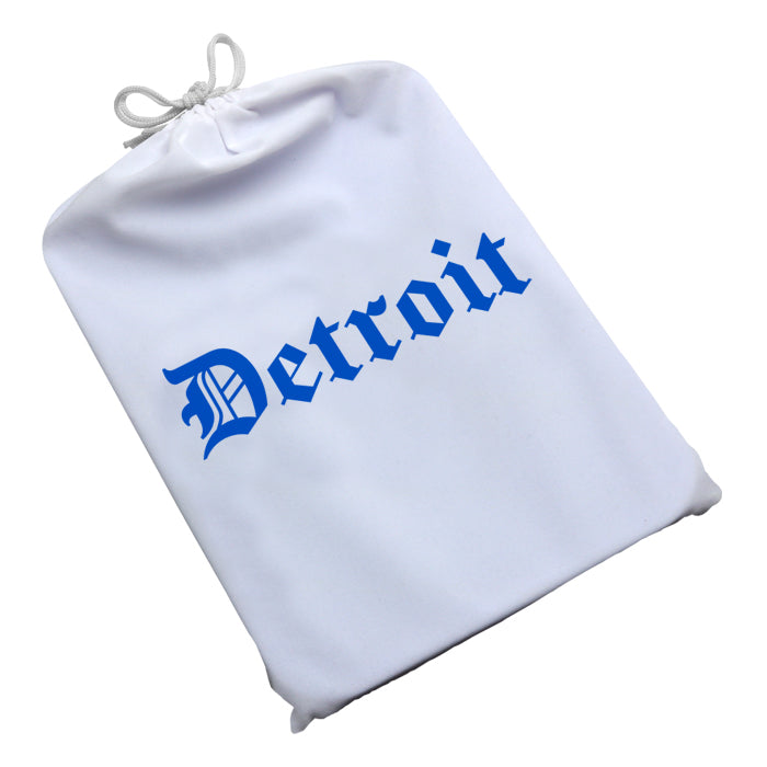 Dope Trays x Detroit White - background Blue logo