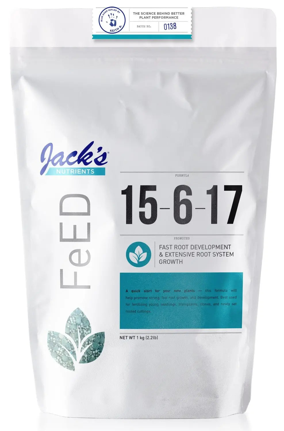 Jacks 15-6-17 Clone Starter 1Kg 