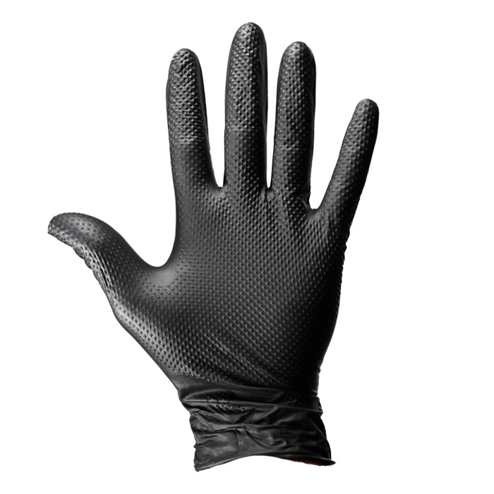 Dirt Defense 6mil Diamond Grip Nitrile Gloves Large (100pcs/Box)