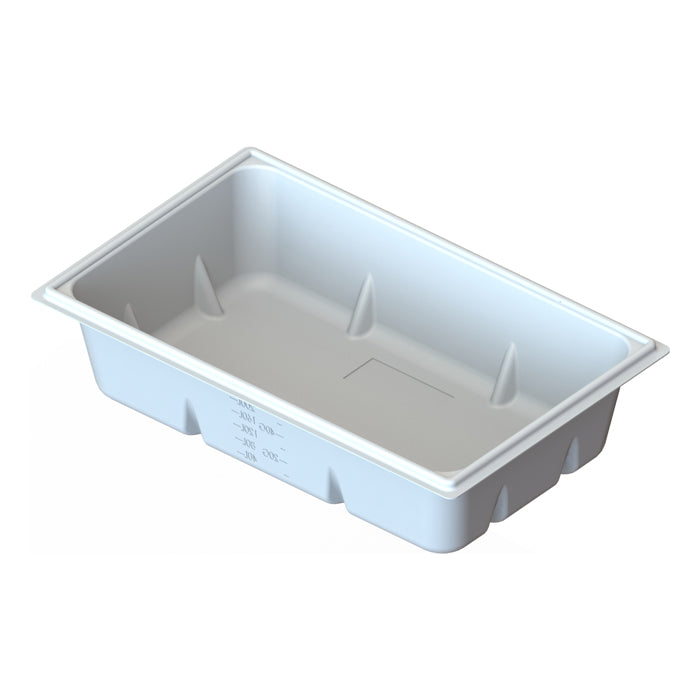 70 Gallon Reservoir, White, Rectangle