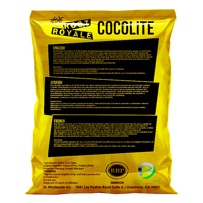 Root Royale Coco/Perlite Mix 50L RHP Certified