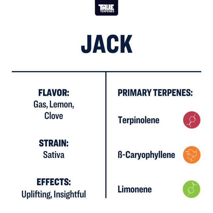 True Terpenes Jack Herrer Profile Precision 1oz