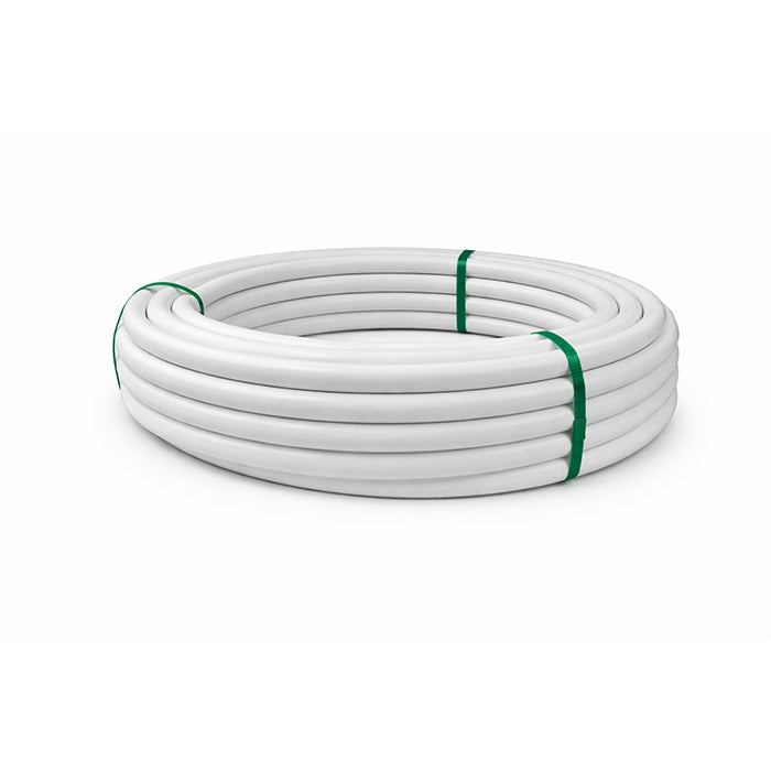 GROW1 UV Bright White Polyethylene Tubing 3/4" (0.82" ID x 0.94" OD) 100' Roll