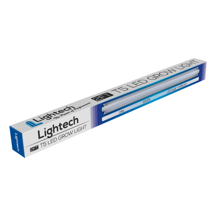 Lightech T5 LED Grow Light w/ Reflector 2ft 14w 6500k