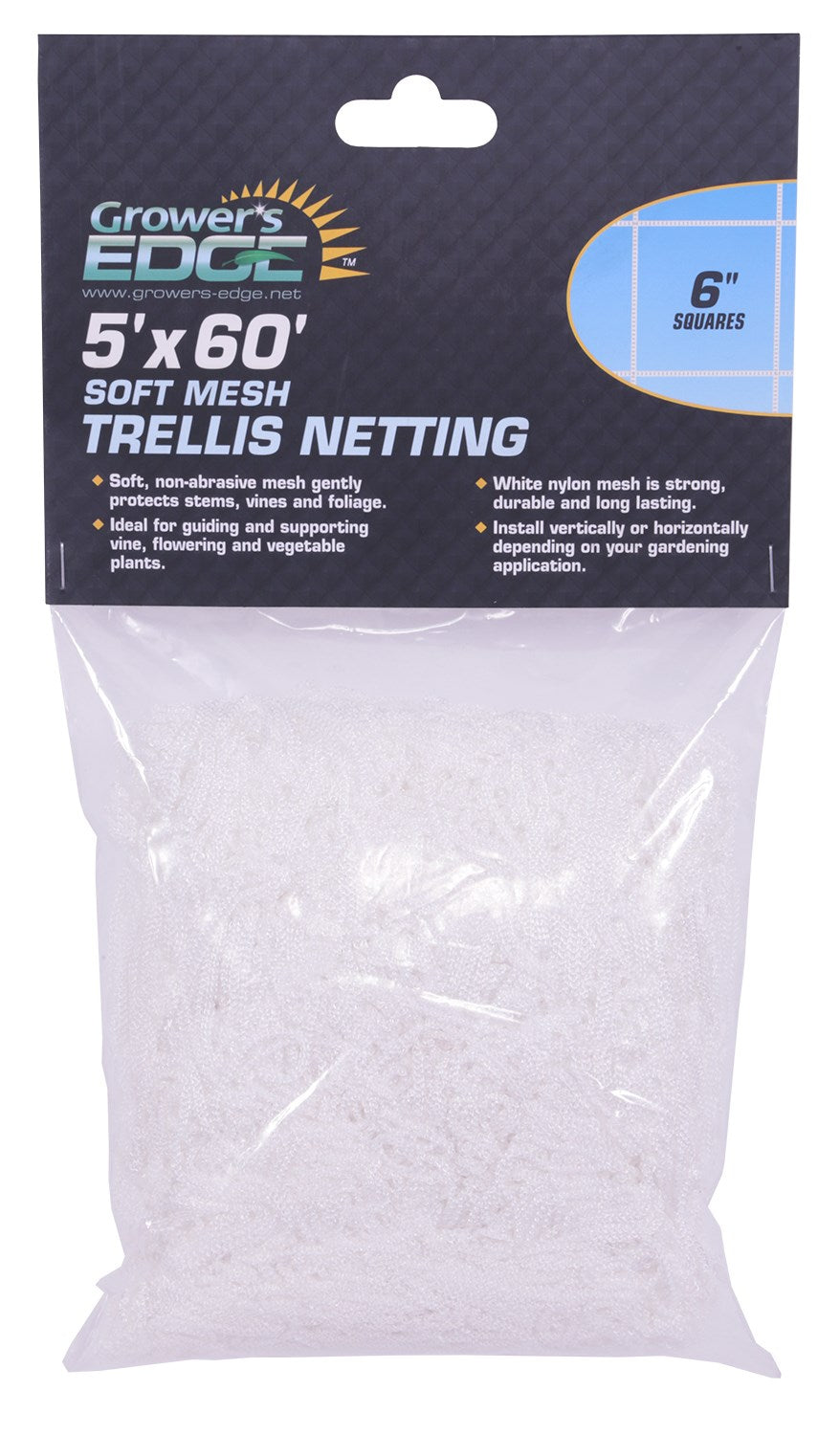 Grower's Edge® Soft Mesh Trellis Netting 5ft x 60ft