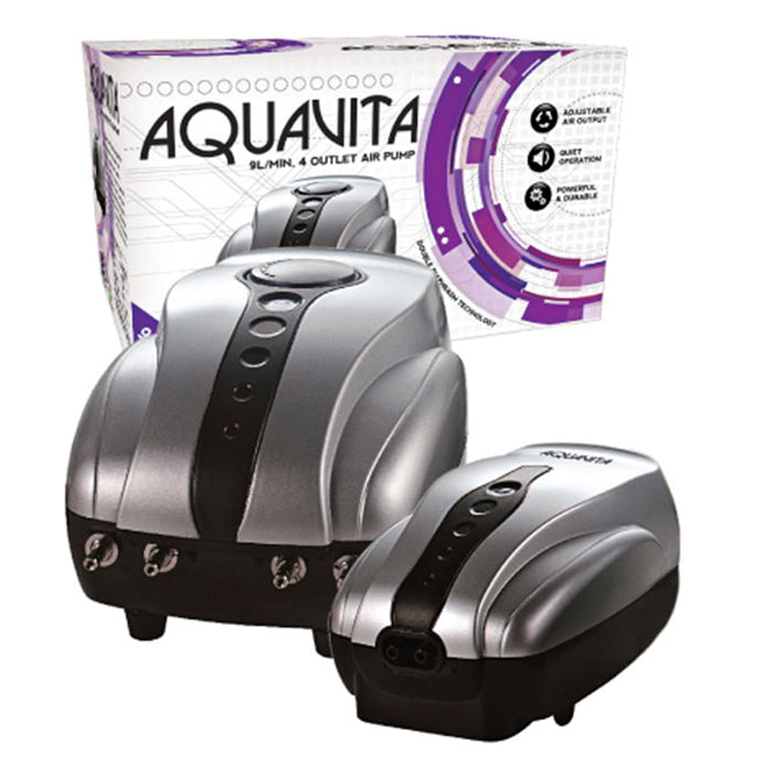 AQUAVITA Air Pump 2 Outlet (3L/Min 48GPH)