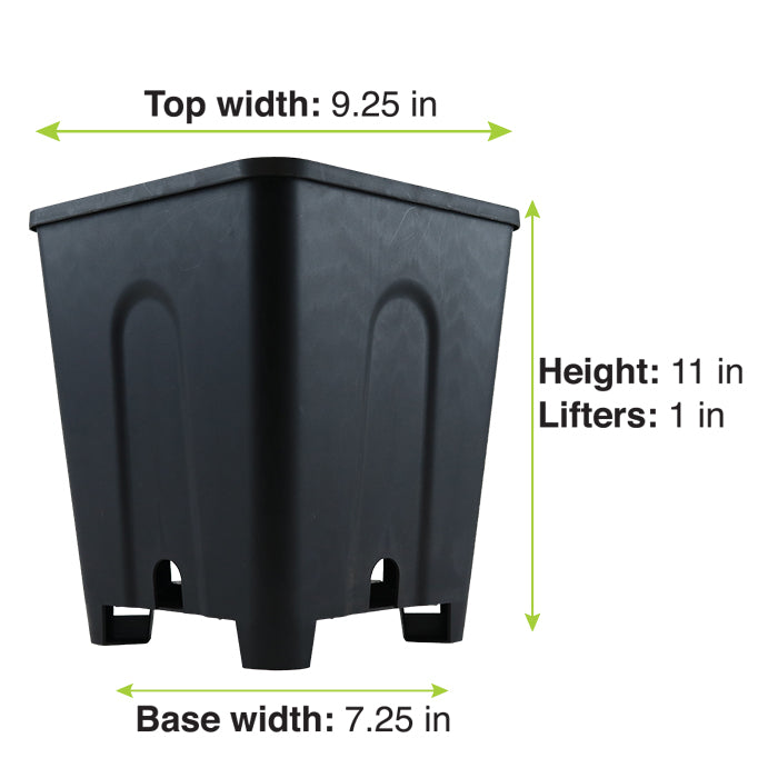 3 Gallon Square Heavy Duty Injection Pot with Elevator